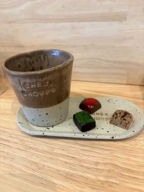 Café plus 3 pralines